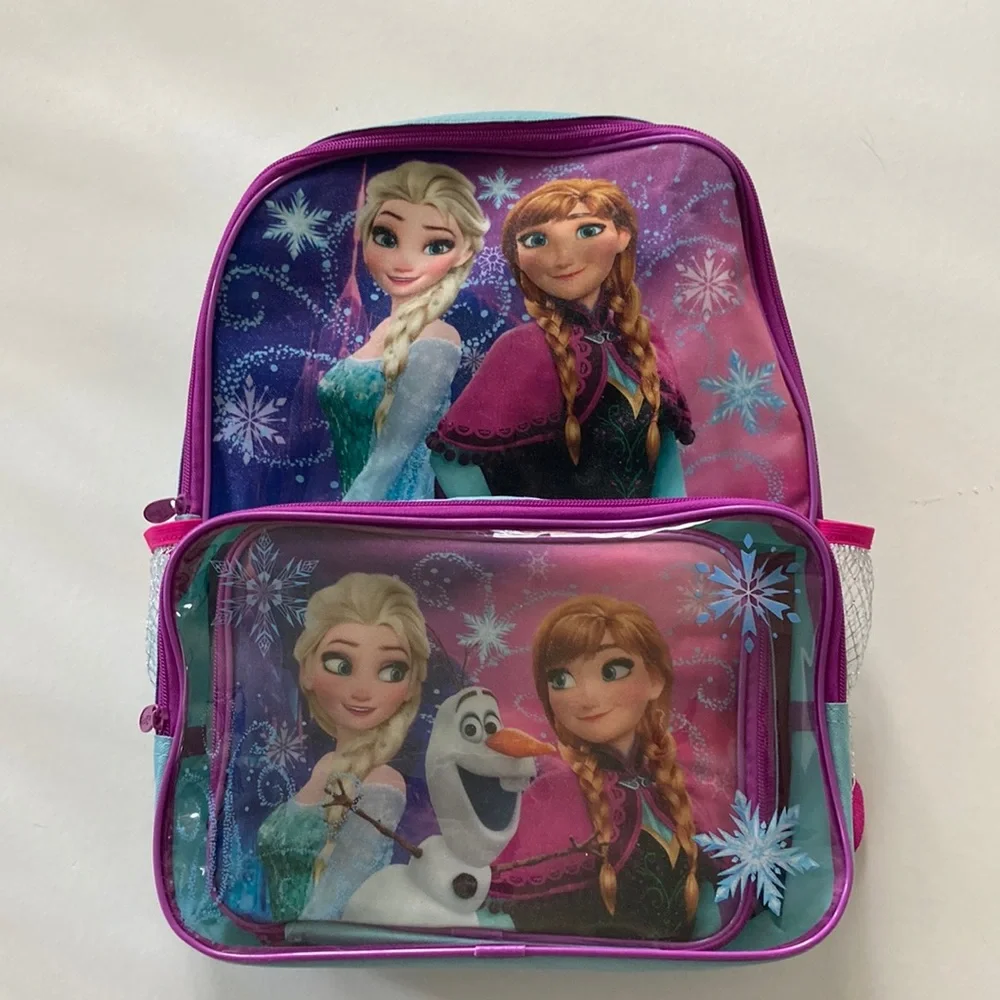 Disney Frozen Backpack & Lunch Bag - Picture 1 of 11